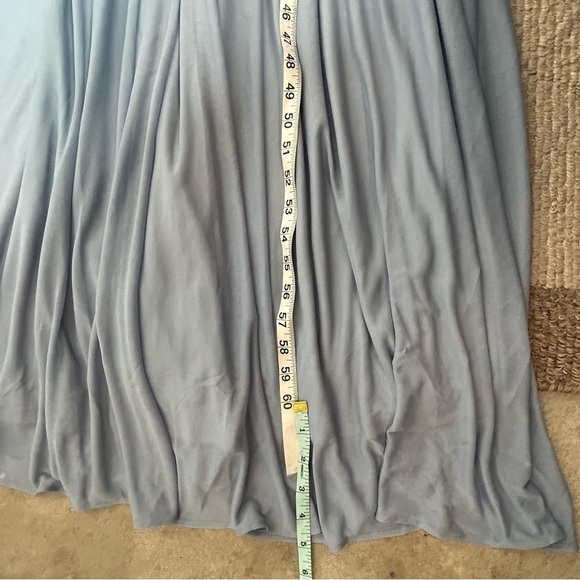 NWT Birdy Grey Blue Tulle Ryan Maxi Dress - Picture 15 of 15